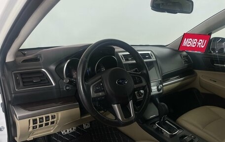Subaru Outback IV рестайлинг, 2017 год, 2 100 000 рублей, 10 фотография