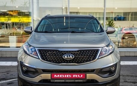 KIA Sportage III, 2015 год, 1 368 000 рублей, 2 фотография