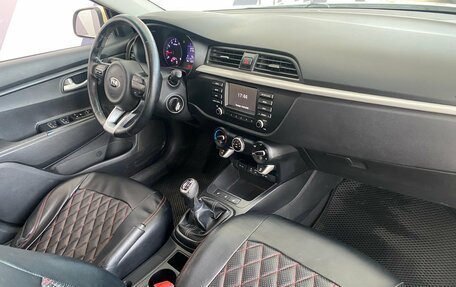 KIA Rio IV, 2017 год, 877 000 рублей, 12 фотография