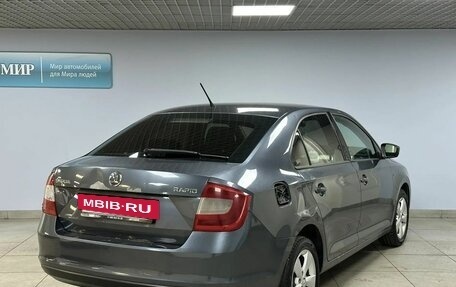 Skoda Rapid I, 2014 год, 907 000 рублей, 5 фотография