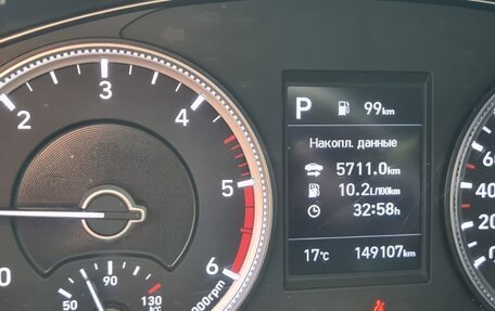 Hyundai Santa Fe IV, 2018 год, 2 850 000 рублей, 9 фотография