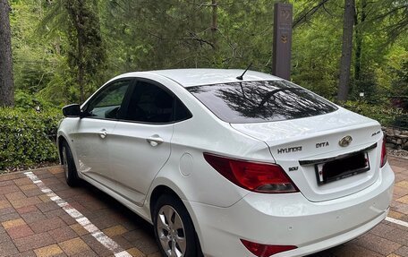 Hyundai Solaris II рестайлинг, 2014 год, 1 200 000 рублей, 6 фотография