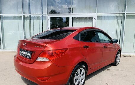 Hyundai Solaris II рестайлинг, 2011 год, 635 000 рублей, 5 фотография