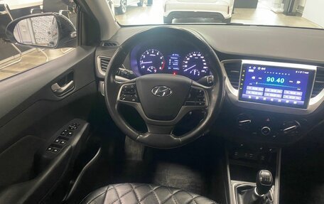 Hyundai Solaris II рестайлинг, 2017 год, 1 096 000 рублей, 21 фотография
