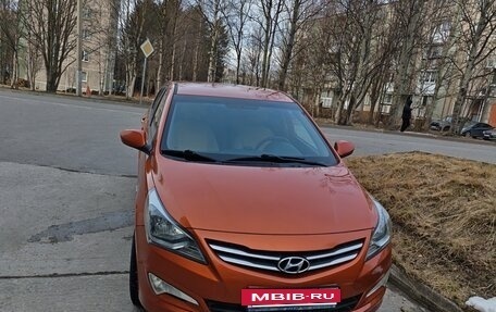 Hyundai Solaris II рестайлинг, 2014 год, 1 150 000 рублей, 2 фотография