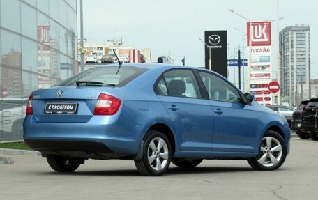 Skoda Rapid I, 2015 год, 1 150 000 рублей, 5 фотография