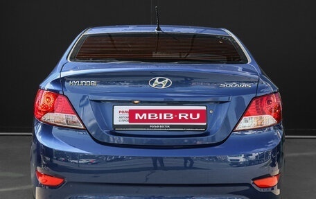 Hyundai Solaris II рестайлинг, 2013 год, 800 000 рублей, 5 фотография