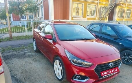 Hyundai Solaris II рестайлинг, 2017 год, 1 150 000 рублей, 13 фотография