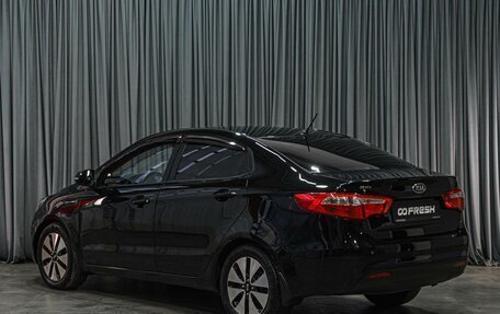 KIA Rio III рестайлинг, 2012 год, 867 386 рублей, 2 фотография