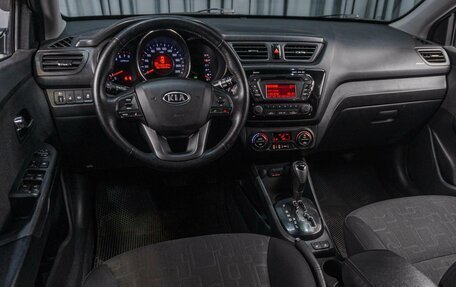 KIA Rio III рестайлинг, 2012 год, 867 386 рублей, 6 фотография