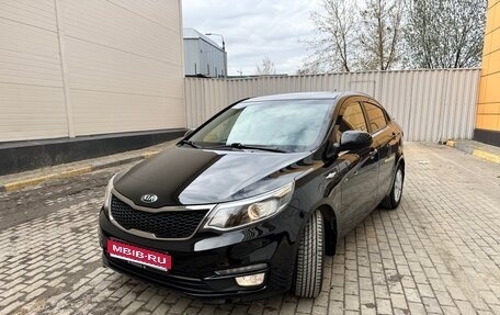 KIA Rio III рестайлинг, 2016 год, 1 350 000 рублей, 1 фотография