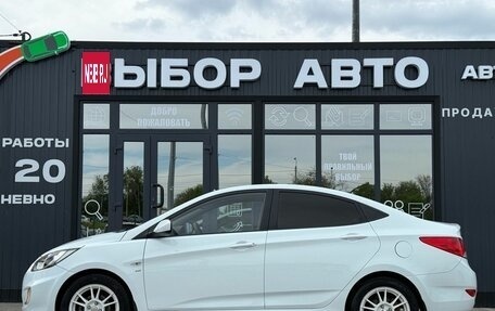 Hyundai Solaris II рестайлинг, 2012 год, 850 000 рублей, 4 фотография