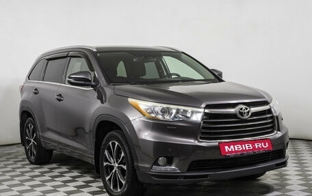 Toyota Highlander III, 2015 год, 2 799 000 рублей, 3 фотография