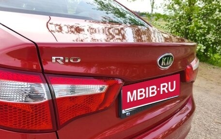 KIA Rio III рестайлинг, 2012 год, 1 100 000 рублей, 22 фотография