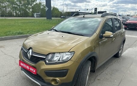 Renault Sandero II рестайлинг, 2016 год, 830 000 рублей, 2 фотография