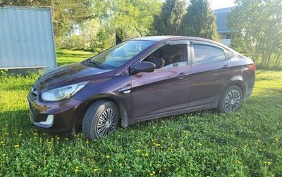 Hyundai Solaris II рестайлинг, 2011 год, 480 000 рублей, 1 фотография