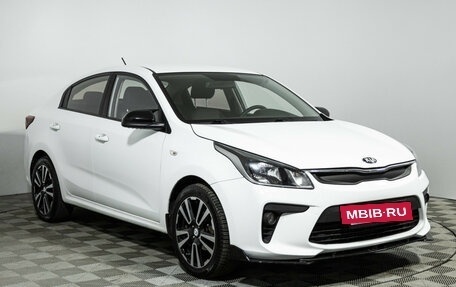 KIA Rio IV, 2017 год, 999 700 рублей, 3 фотография