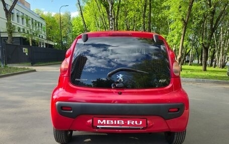 Peugeot 107 I рестайлинг, 2011 год, 355 000 рублей, 8 фотография