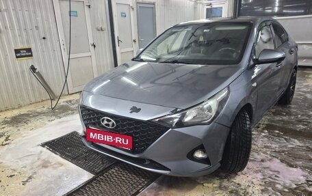 Hyundai Solaris II рестайлинг, 2021 год, 1 350 000 рублей, 6 фотография