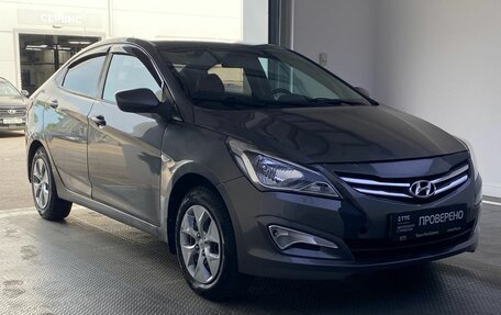 Hyundai Solaris II рестайлинг, 2014 год, 525 000 рублей, 3 фотография