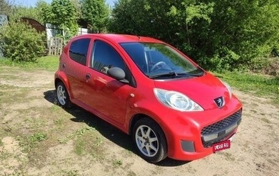 Peugeot 107 I рестайлинг, 2009 год, 370 000 рублей, 1 фотография