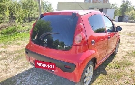 Peugeot 107 I рестайлинг, 2009 год, 370 000 рублей, 2 фотография