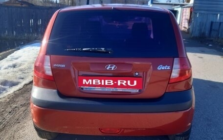 Hyundai Getz I рестайлинг, 2008 год, 570 000 рублей, 4 фотография