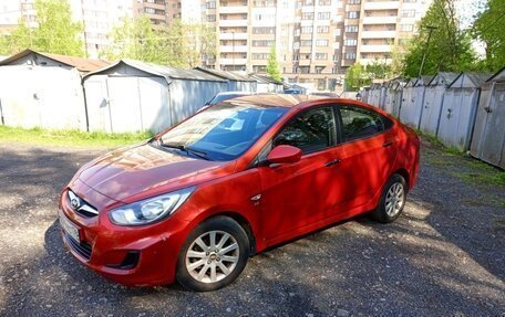 Hyundai Solaris II рестайлинг, 2011 год, 830 000 рублей, 15 фотография