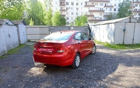 Hyundai Solaris II рестайлинг, 2011 год, 830 000 рублей, 16 фотография