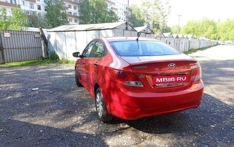 Hyundai Solaris II рестайлинг, 2011 год, 830 000 рублей, 12 фотография