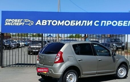 Renault Sandero I, 2010 год, 439 000 рублей, 8 фотография