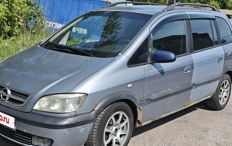 Opel Zafira A рестайлинг, 2003 год, 206 600 рублей, 1 фотография
