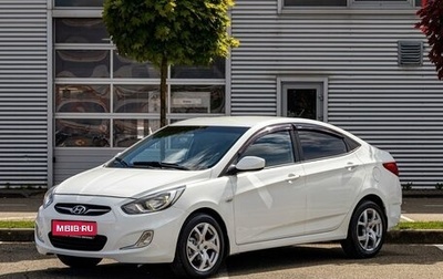 Hyundai Solaris II рестайлинг, 2011 год, 795 000 рублей, 1 фотография