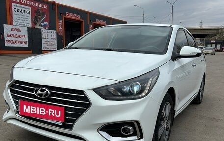 Hyundai Solaris II рестайлинг, 2017 год, 1 450 000 рублей, 4 фотография