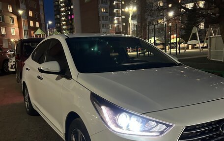 Hyundai Solaris II рестайлинг, 2017 год, 1 450 000 рублей, 28 фотография