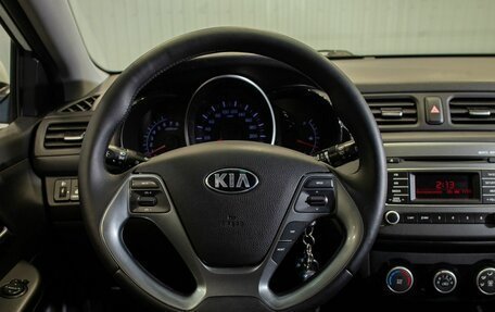 KIA Rio III рестайлинг, 2016 год, 1 190 000 рублей, 21 фотография