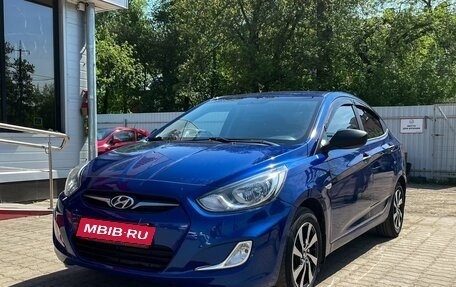 Hyundai Solaris II рестайлинг, 2011 год, 729 000 рублей, 4 фотография