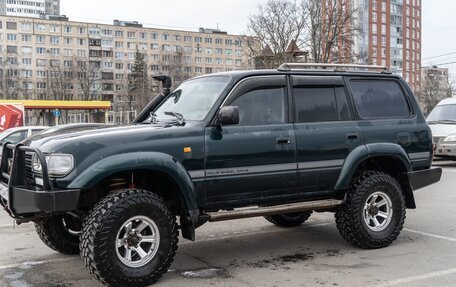 Toyota Land Cruiser 80 рестайлинг, 1995 год, 1 500 000 рублей, 2 фотография