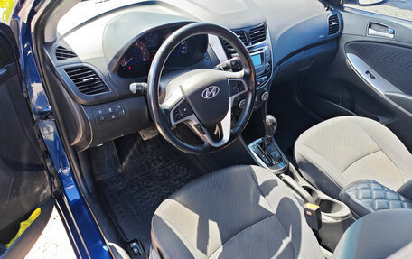 Hyundai Solaris II рестайлинг, 2014 год, 1 150 000 рублей, 27 фотография