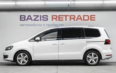 Volkswagen Sharan II, 2016 год, 1 629 000 рублей, 9 фотография