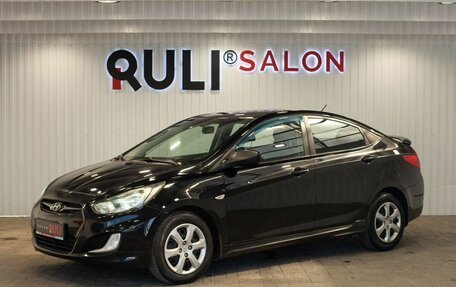Hyundai Solaris II рестайлинг, 2012 год, 830 000 рублей, 1 фотография