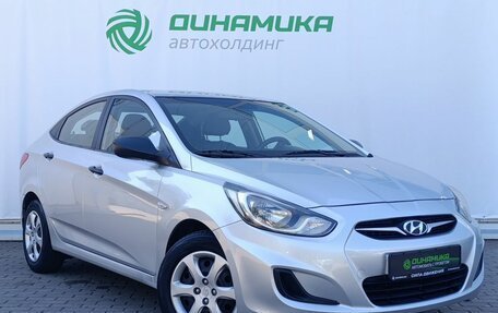 Hyundai Solaris II рестайлинг, 2012 год, 795 000 рублей, 3 фотография