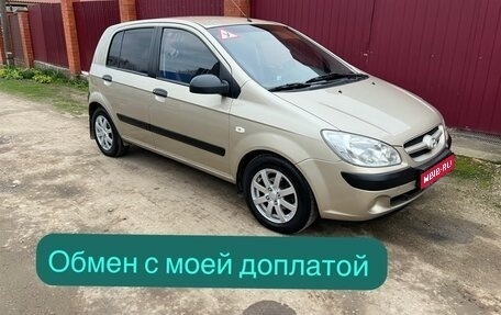 Hyundai Getz I рестайлинг, 2005 год, 480 000 рублей, 1 фотография