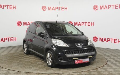 Peugeot 107 I рестайлинг, 2009 год, 345 000 рублей, 3 фотография