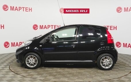 Peugeot 107 I рестайлинг, 2009 год, 345 000 рублей, 8 фотография