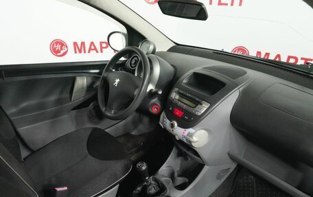 Peugeot 107 I рестайлинг, 2009 год, 345 000 рублей, 10 фотография