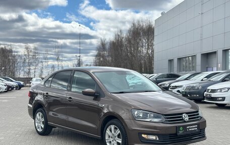 Volkswagen Polo VI (EU Market), 2016 год, 1 250 000 рублей, 3 фотография