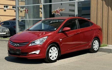 Hyundai Solaris II рестайлинг, 2014 год, 995 000 рублей, 3 фотография