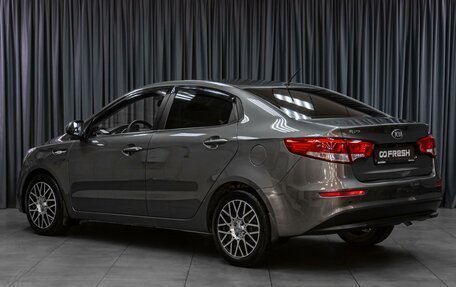 KIA Rio III рестайлинг, 2015 год, 999 000 рублей, 2 фотография
