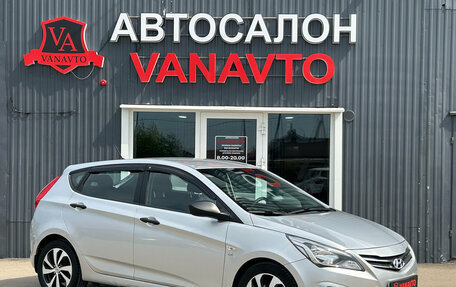 Hyundai Solaris II рестайлинг, 2014 год, 990 000 рублей, 3 фотография